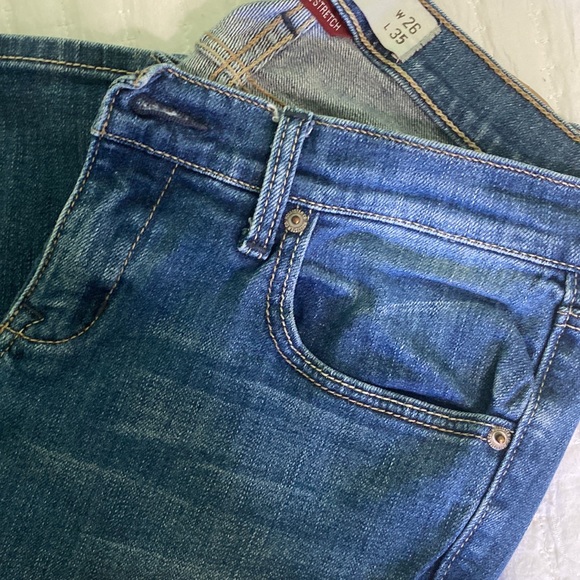 Hollister Cali Flare Socal Stretch Jeans Size 3L W26 x L 35 - Picture 2 of 8